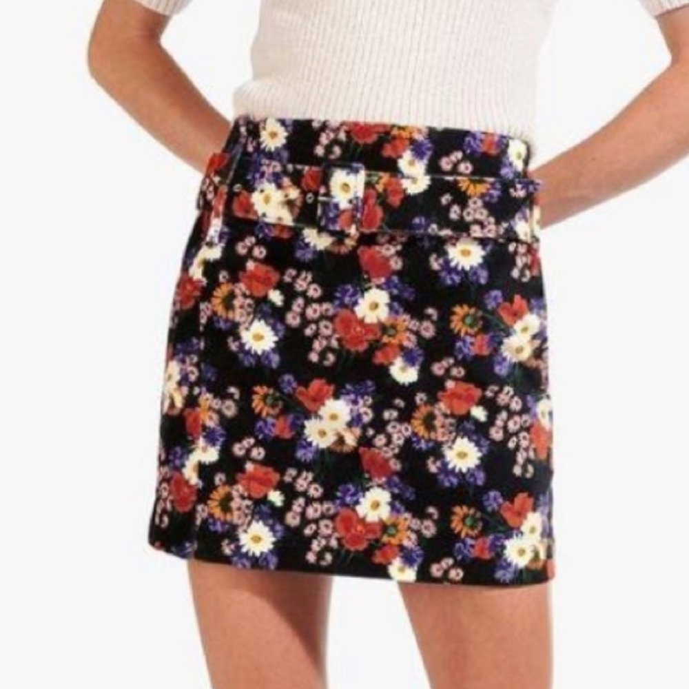 STAUD floral skirt size 12 Never been worn!!